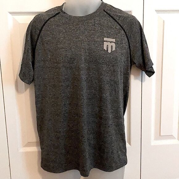 Mongoose Cycling Bicycle Shirt Grey Black Athletic Small S - EUC - Picture 3 of 6